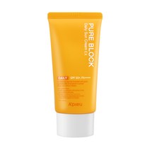 어퓨 퓨어 블록 내추럴 데일리 선크림 EX 50ml, 1개