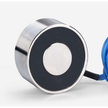 흡입 0.3120KG 전자석 솔레노이드 DC 12V 전자기 소형 전기 24V 코일 전자석 1224 볼트, 06 D30H25mm  15KG_01 DC 12V