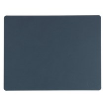 린드디엔에이 덴마크 사각 누포 식탁매트 L 35x45cm 다크 블루