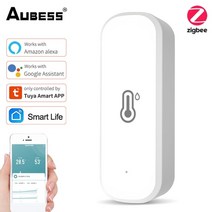 스마트온습도계 온도기록계 wifi 온도 습도 센서 온도 smart life alexa google home을 통한 tuya wifi 온도계 용 스마트 실시간 모니터, 지그비 센서