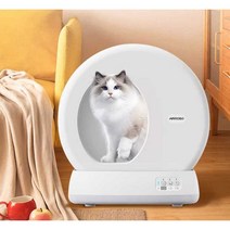 스마트 고양이 자동화장실 살균 배변 탈취 집사
