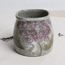 수국 수저통 小(보라)