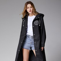 [아일렛우비] 패션 성인 여자 남자 우비 레인코트 우의 비옷