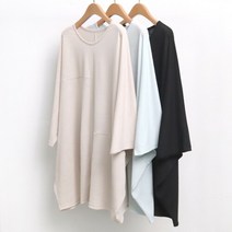빅사이즈사랑해요 5396L008 벌룬 절개 블라우스 WW