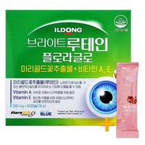 일동제약 브라이트 루테인 플로라글로 60캡슐(2개월) + 비비화이트 석류콜라겐 증정!