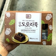 친정엄마 국산 도토리묵 350g x 2입, 일반포장 동절기만