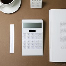 10자리 일반 쌀집계산기 블랙 화이트 탁상용 세무사, 색상_블랙