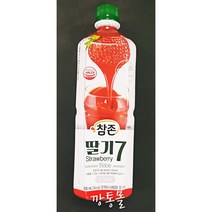 참존 딸기원액835ml 과일원액 희석음료 음료베이스 딸기주스, 1개, 835ml