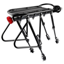 디바이크 3단 알로이 자전거 짐받이 DB-67107, 블랙, 3개