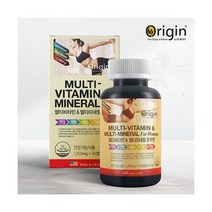 오리진멀티비타민앤멀티미네랄 포우먼, 90캡슐, 1개