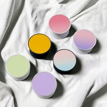 무지 그립톡 스마트톡 핸드폰 거치대 팝그립 그라에이션 파스텔 단색, 화이트, 파스텔_라이트퍼플, 1개