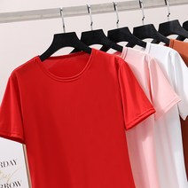 DFMEI 루즈핏 캐주얼 반팔 레깅스 티셔츠