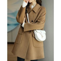 (오늘출발)팔색조패션 프랑트 더블 코트 상표등록 파세토