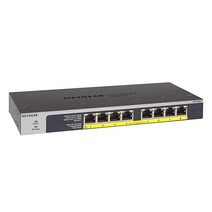 NETGEAR 기가비트 스마트 PoE 관리 스위치 이더넷 x ProSAFE, 8 port 8xPoE+ 60W