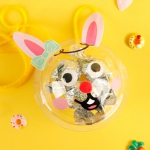 토끼 사탕 목걸이 DIY 10p 부활절 유아 만들기 키트 어린이집 유치원 선물