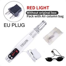 피코세컨드 펜 red blue light therapy 문신 흉터 두더지 주근깨 제거 다크 스팟 리무버 기계 휴대용 레이저 펜 dropshipping, 빨간 우리 상자 없음, RED NO BOX