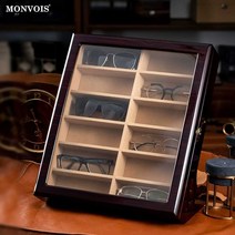 선글라스 보관함 고급 원목 안경 정리 진열 케이스
