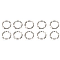 10pcs 스프링 링 버클 개방형 O 링 백 키 체인 지갑 DIY 크래프트 제작