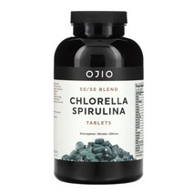 Ojio 클로렐라 스피루리나 5050 블렌드 250mg 1000정 Chlorella 클로렐라 Spirulina Phycocyanin 피코시아닌 파이코사이아닌
