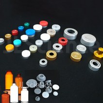 [JLS] 주사약병용 알루미늄캡, 25. 삿갓모양-금색 20mm-3ea