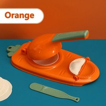 랩핑기 핸드 업소 랩포장기 수제 만두 DIY 금형 다기능 기계 프레스 스킨 자동 포장기, [01] Upgrade Orange, 1개