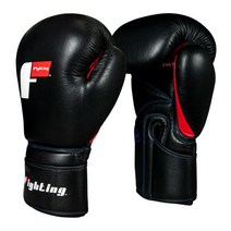 파이팅 프리덤 가죽 복싱글러브 권투 킥복싱 MMA, 블랙, 1개