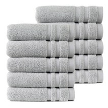 모던30 호텔수건 코마사 30수 105g 세면타올, 연회색, 10장