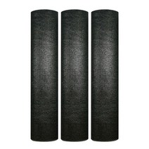 농업용차광막 인삼밭 햇빛 가리개 검은색 부직포 단열, 8개의 바늘 너비 10m 길이 50m
