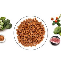 비앤랩 비타민E 연어 큐브 져키 300g 수제간식 강아지간식