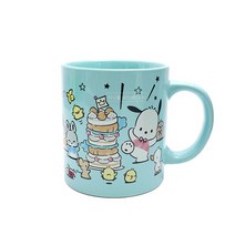 산리오 캐릭터 포차코 데일리 컬러 핸들 머그 도기 컵