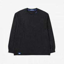 KEDS 베이직 긴팔티셔츠 KD2RLE1101XBLK