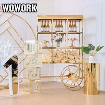 와트만지 대용량 2023 WOWORK 골드 실린더 케이크 받침대 종이 4절화지 색도, Pink