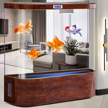 가정용 특대형 어항 물고기 수족관, 우드