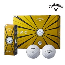캘러웨이 ERC T라인 3피스 골프공 화이트 갤러웨이 골프공, 단품, 선택완료