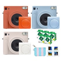 [당일발송] 정품 후지필름 인스탁스 스퀘어 SQ1+필름100장+전용가방, 초크화이트