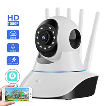 CCTV 방범 보안 감시 IP 카메라 현관 문 스마트폰 가정용 매장 무선 초소형 펫 씨씨티비 hdwificam pro app hd ip 1080p 홈 야간 양방향 오디오 실내, 1080p 카메라 32g, 영국 플러그