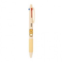 f20 122284 카카오 3색 볼펜 0.7mm 라이언 11x145mm 1개입, 단품, 단품