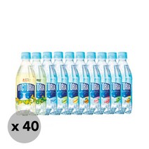 웅진식품 [웅진식품] 빅토리아 탄산수/탄산음료 500ml x 40페트 골라담기(플레인.레몬 등 10종 중 택2), 초록매실20+레몬20