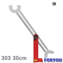 Foryou22409 카프로 홀마커 1개 기타 환경 게이지 측정기 직각자 측정공구, 1