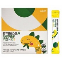 큐비앤 면역밸런스엔 다래추출물 키즈 60p, 1개, 600g