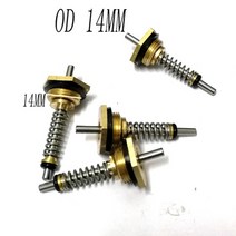 해외 2 개 OD 14mm 골무 가스 보일러 물 밸브 LPG 온수기 연결 밸브 14*48.5*3mm PROD3960003655, One Color, One Size