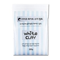위withh_이야코 수지 점토 화이트 200g 불투명 어린이공예 감각놀이 학습준비물 오감자극 만들기♥withy, ♥withyou!