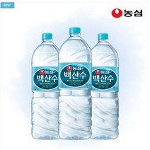 농심 백산수 2리터 6개 12개 18개 24개 생수, 2리터 6PET