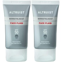 Altruist 알트루이스트 영국 SPF50 UVA 페이스 썬크림 50ml 2개, 1개