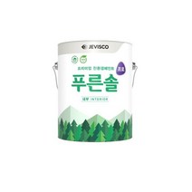 [제비스코](3.7L )푸른솔 내부용 친환경 페인트 조색 다양한 색상 컬러, 청색10