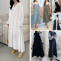 아이우먼 빅사이즈 쉬폰 롱 원피스 모음 66-120 size