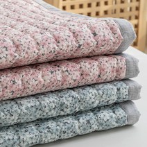 나래 마이크로 부드러운 먼지없는 침대패드K 2컬러, 01.핑크