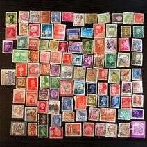 100200 pcs 세계에서 다른 우표 혼합 세트 제비 소인과 함께 사용 좋은 상태 수집, 다른 200 PC