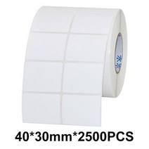Copperplate 스티커 용지 리본 프린터 빈 구리 플레이트 왁스 용 바코드 ZEBRA GPRINTER Argox Toshiba, 06 40X30mm