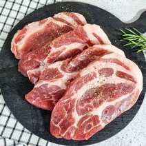 [버크셔K] 지리산 흑돼지 삼겹살 / 목살 1kg, 선택:목살 수육보쌈용 1kg